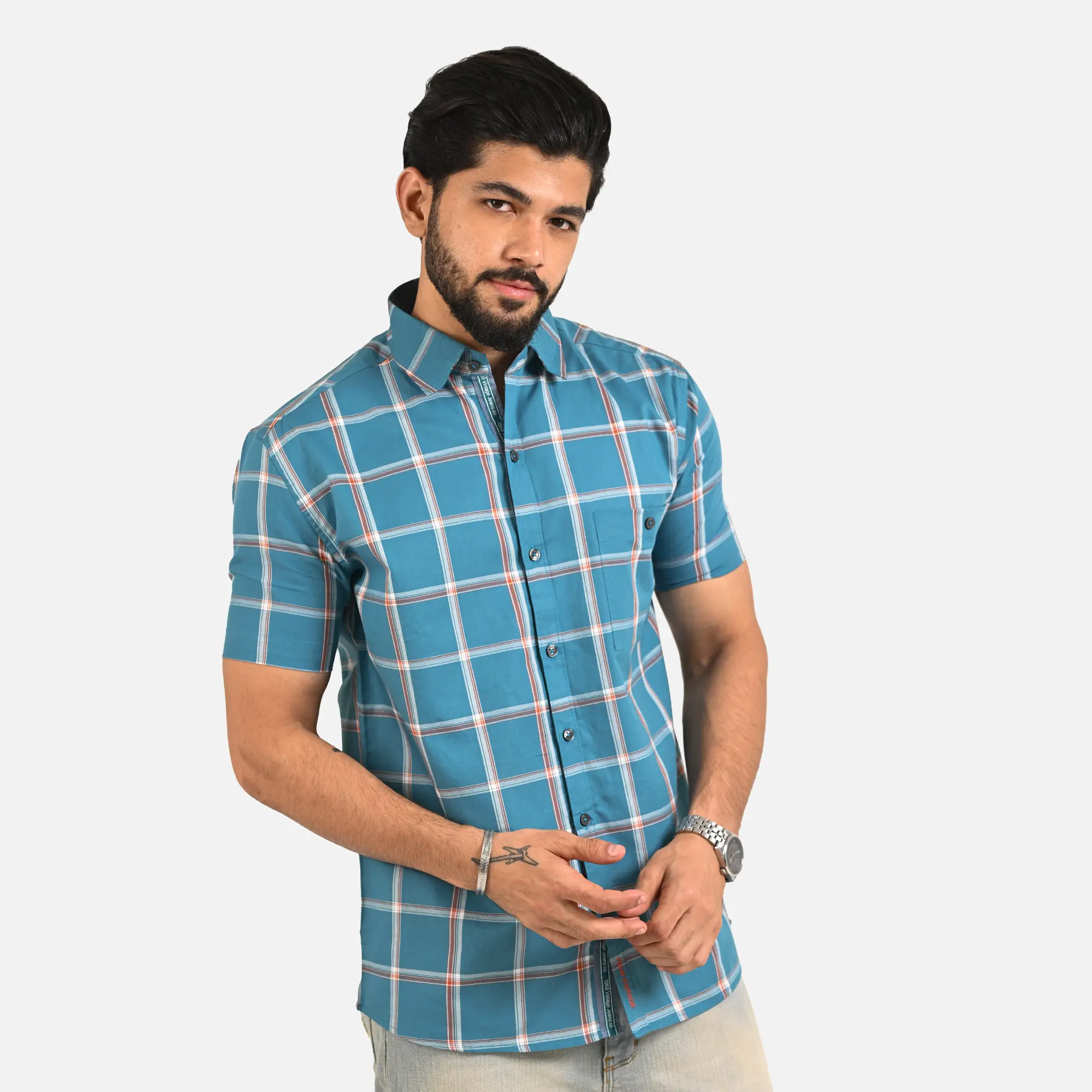 Men's Checks Shirt Men's Checks Shirt