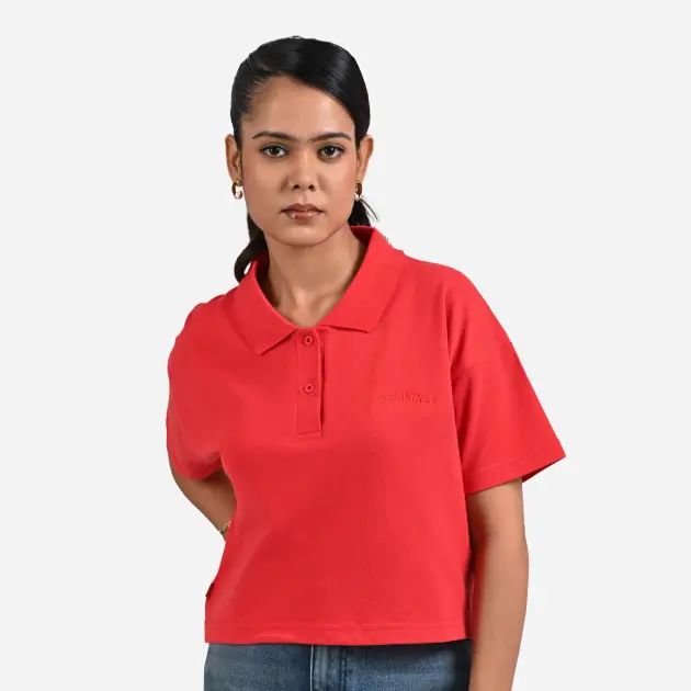 Womens Red Polo Womens Red Polo